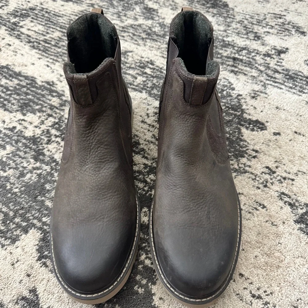 Dunham waterproof leather